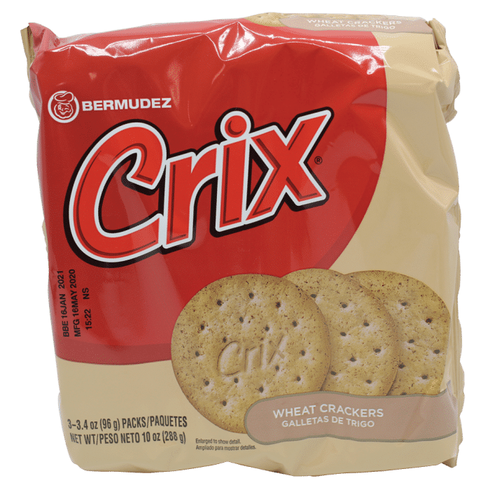 CRIX WHOLE WHEAT CRACKERS 10OZ – Carib Import & Export Inc.