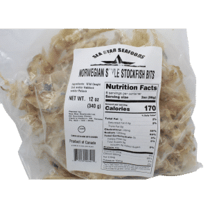  Norwegian Style Stockfish Bits 12oz (Pack of 2