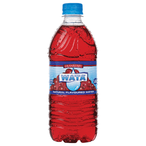 WATA CRANBERRY 600ML Carib Import & Export Inc.