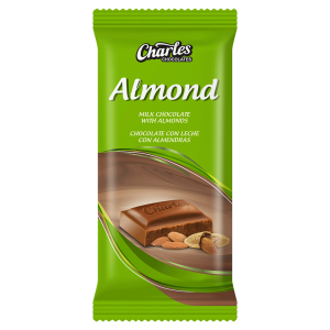CHARLES CHOCOLATES – ALMOND 108g