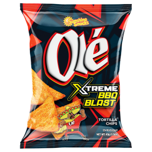 Sunshine Snacks Ole Xtreme BBQ Blast 1.5oz (43g)