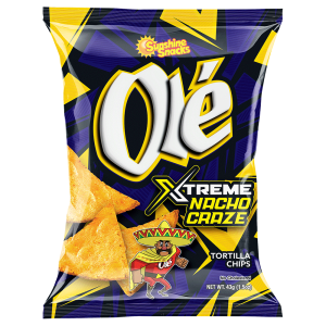 Sunshine Snacks Ole Xtreme Nacho Craze 1.5oz (43g)