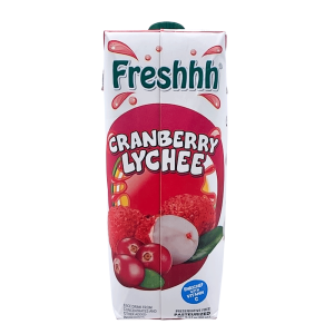 Freshhh Cranberry Lychee Drink 16.9 fl oz (500mL)