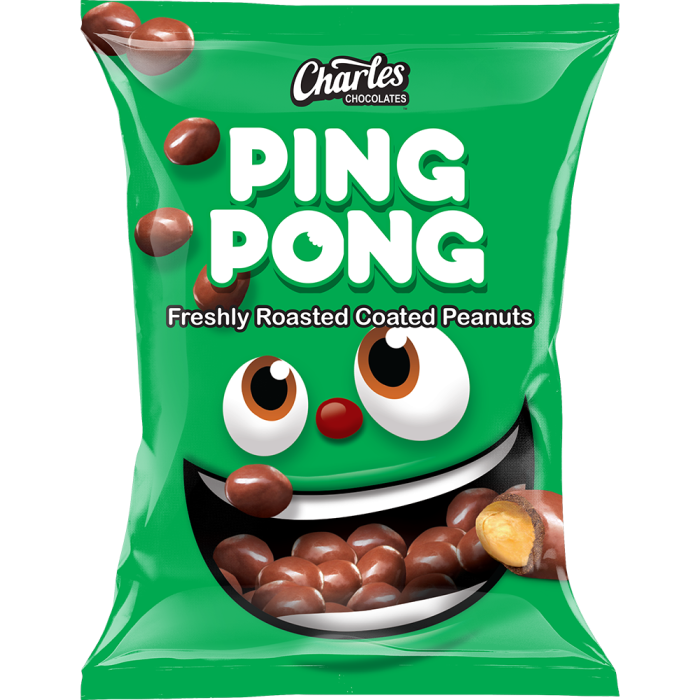 CHARLES CHOCOLATES - PING PONG 90g (3.17oz)