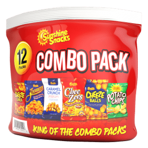 Combo pack snacks