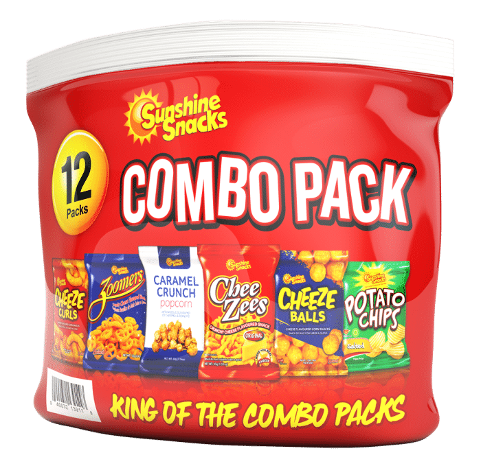 Combo pack snacks