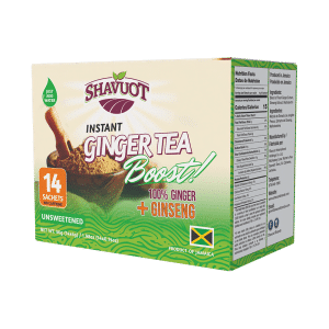 SHAVUOT INSTANT GINGER WITH GINSENG TEA 20 T/B