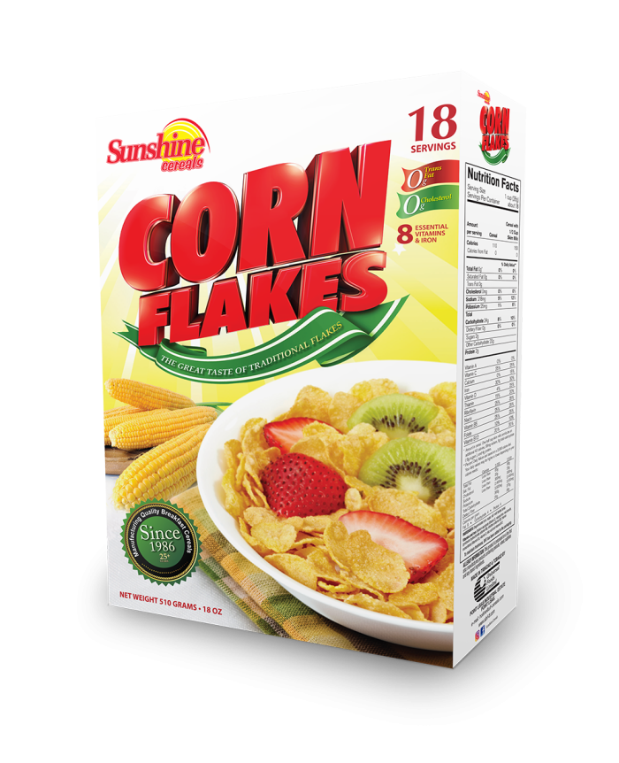 Sunshine Cereals Corn Flakes 510g