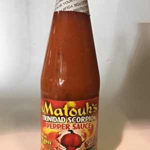 Matouk Trinidad Scorpion Pepper Sauce 300mL (10fl oz)