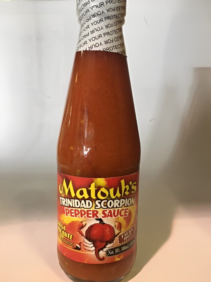 Matouk Trinidad Scorpion Pepper Sauce 300mL (10fl oz)