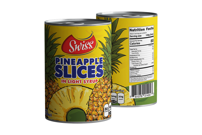 Swiss Pineapple Slices 20oz