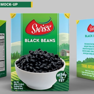 Swiss Black Beans 380g